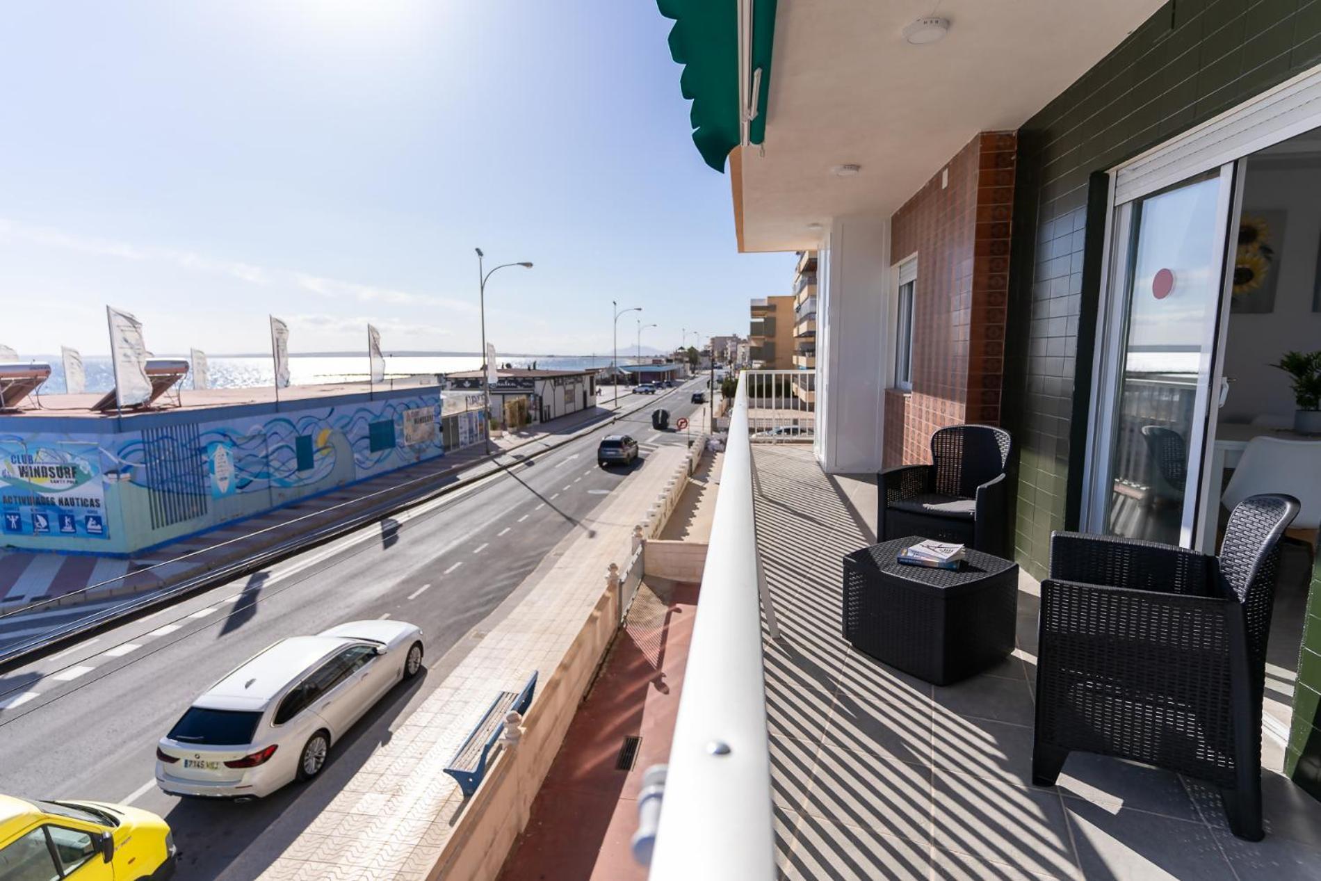 סנטה פולה Rentafive Primera Linea Terraza Reformado מראה חיצוני תמונה